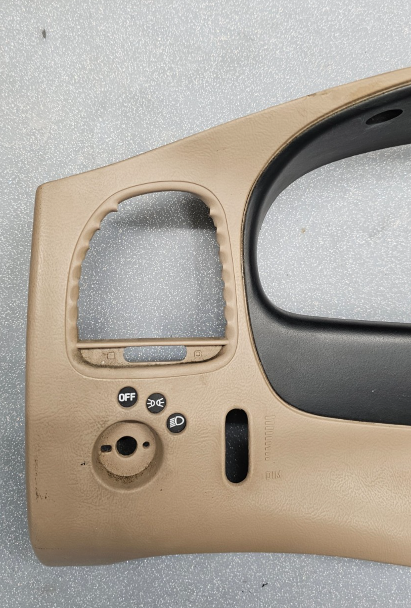 🔥95-06 RANGER EXPLORER Dash INSTRUMENT Cluster BEZEL Speedometer Trim Tan C15