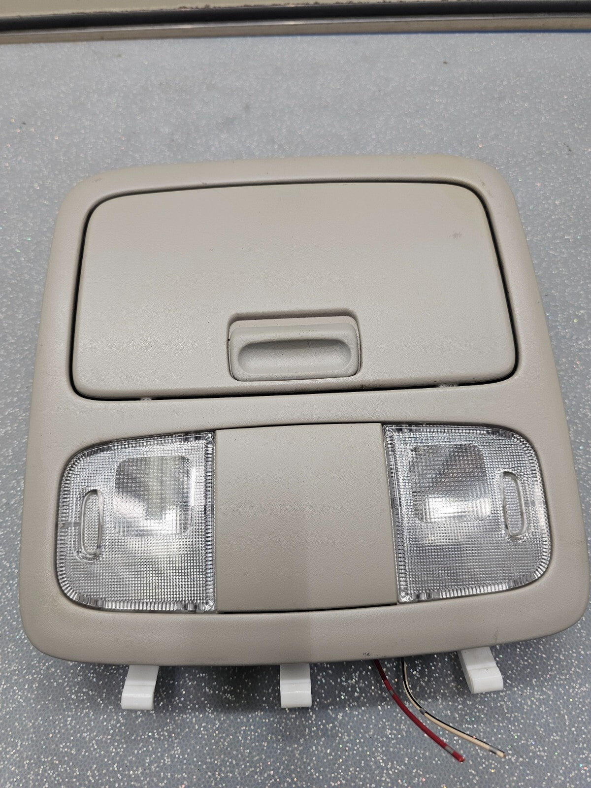 🔥02-06 Toyota CAMRY 4RUNNER Overhead Console DOME Light🔴Storage GRAY 012