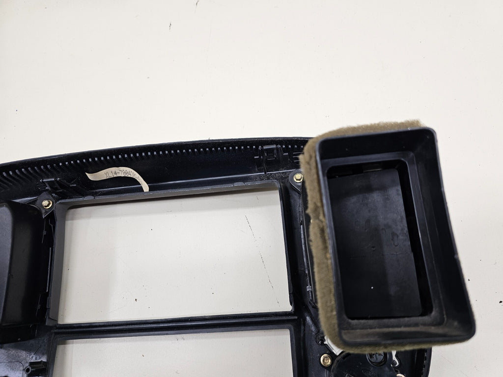 🔥97-03 Ford F150 Center Dash Radio Climate Trim Surround BEZEL Panel Line GRAY