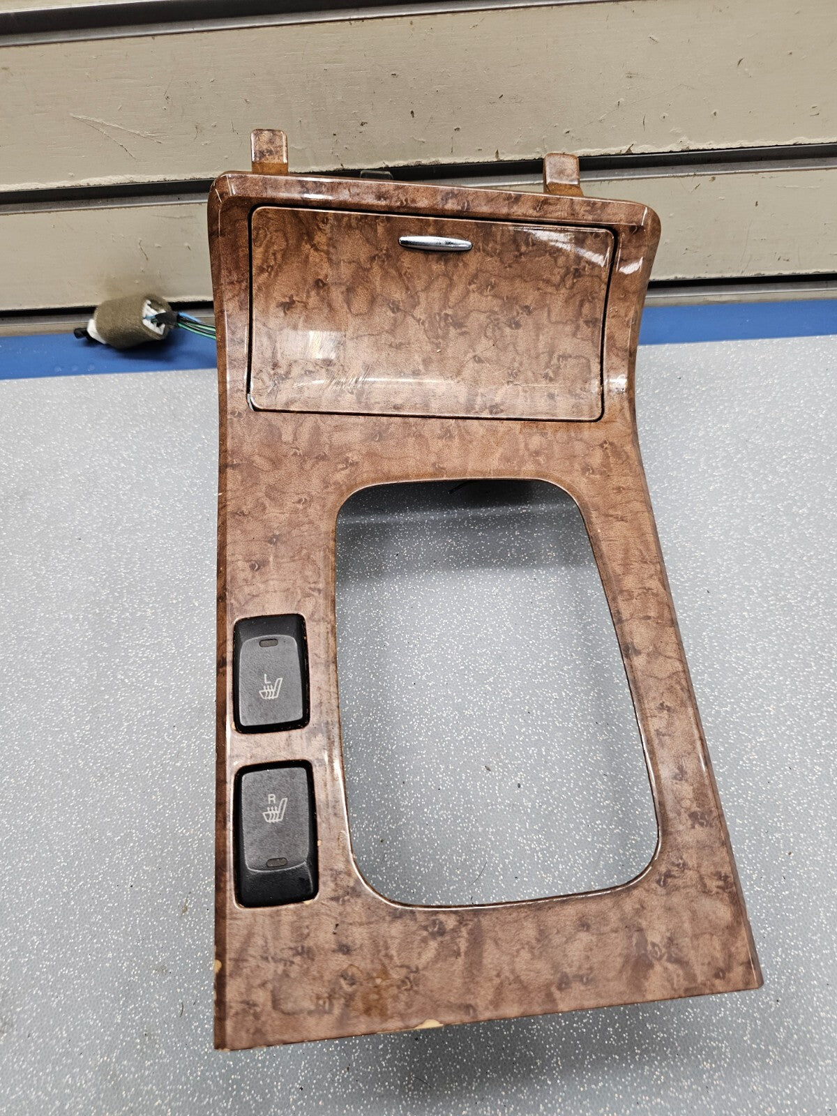🔥02-05 Hyundai XG350 Shifter Bezel Trim Center Console Ash Tray Assembly Wood