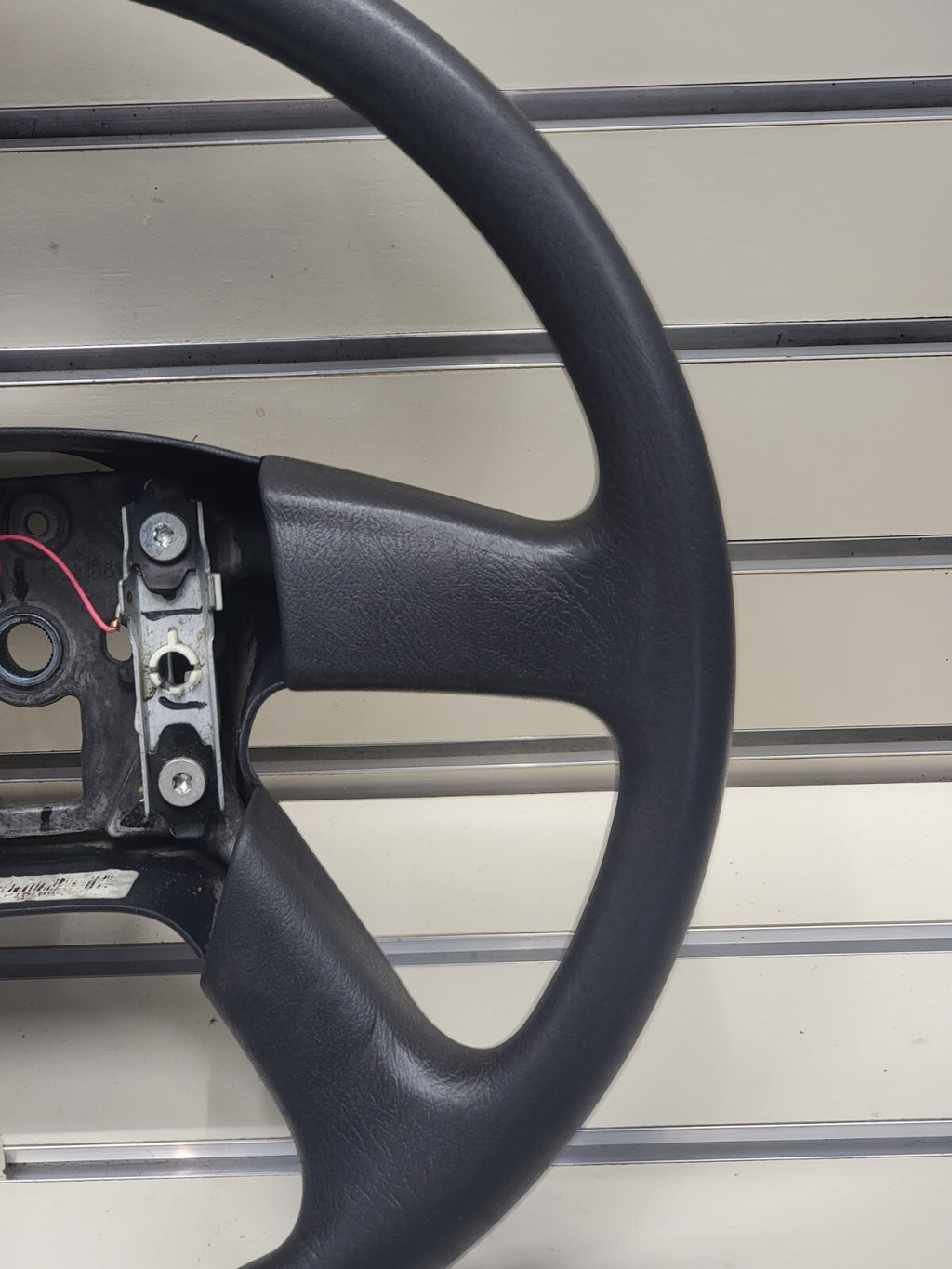 🔥03-06 SILVERADO SIERRA YUKON TAHOE SUBURBAN STEERING WHEEL LEATHER BLACK
