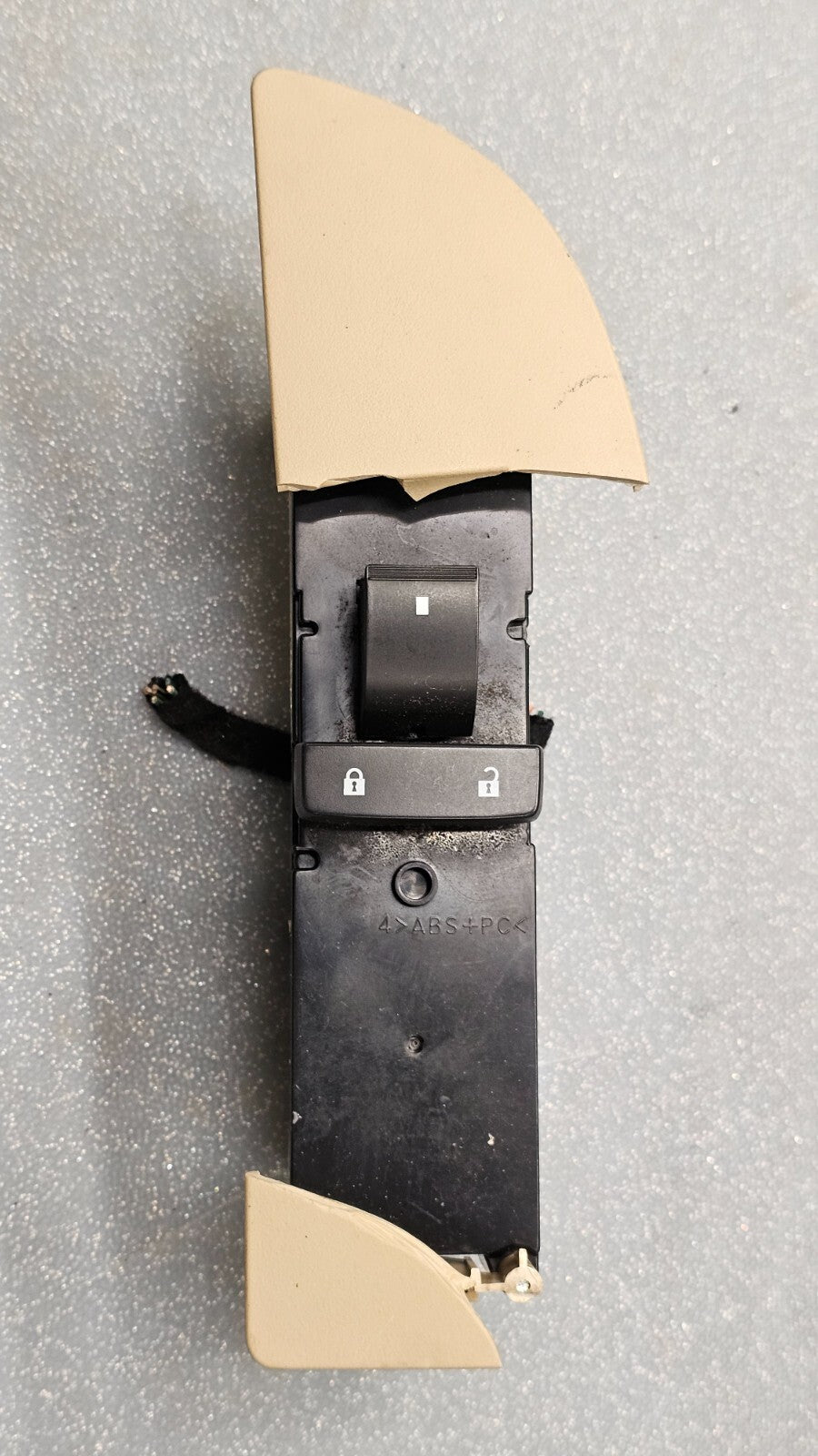 🔥06-11 Buick Lucerne Front Right Passenger Power Window Switch Assembly Tan OEM