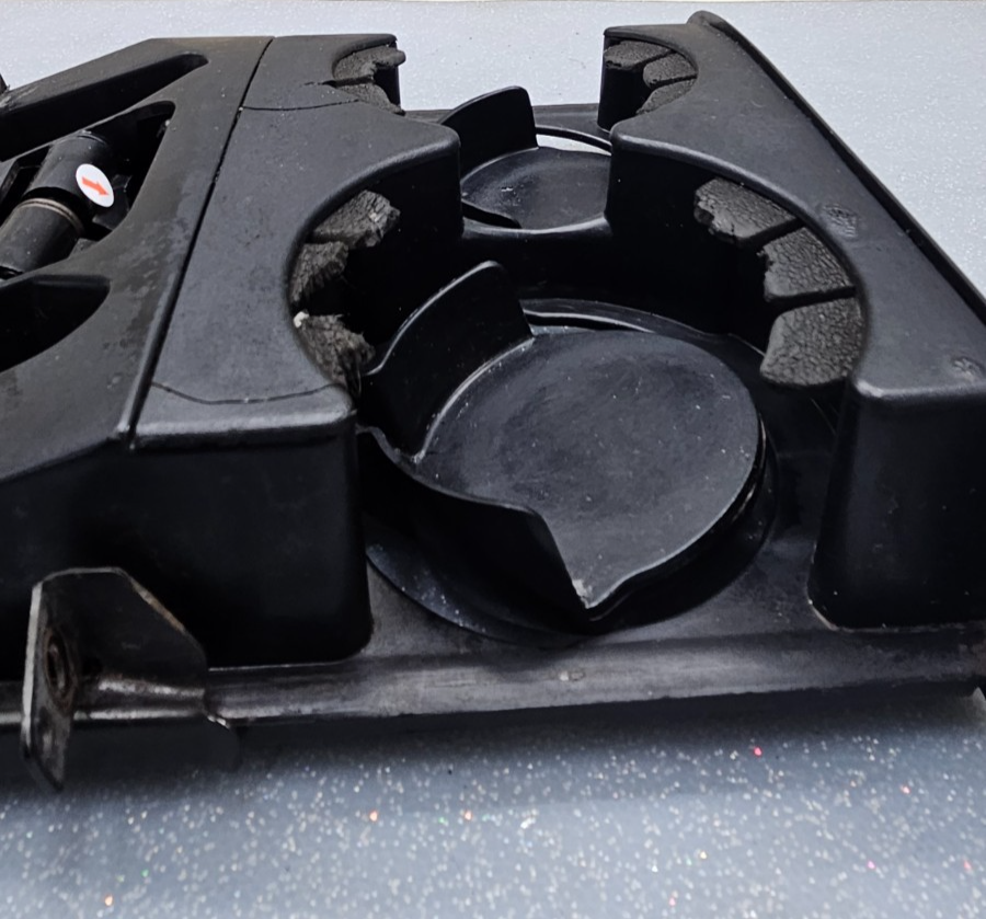 🔥94-97 Dodge Ram Truck  Center Dash Pull Out Cup Drink Holder  Assembly  Black