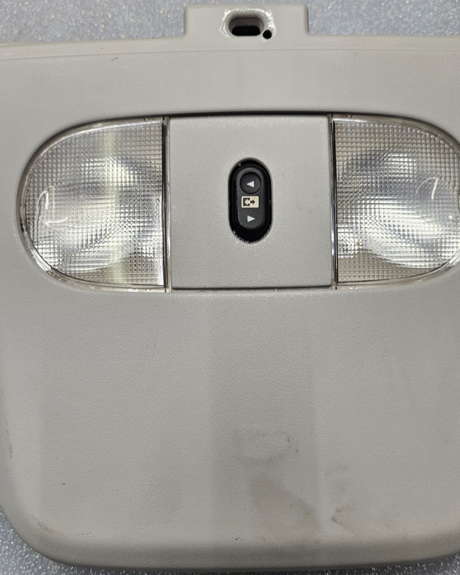 🔥04-08 Ford F150 Overhead Console Center Dome Map Light Storage Roof Rail GRAY