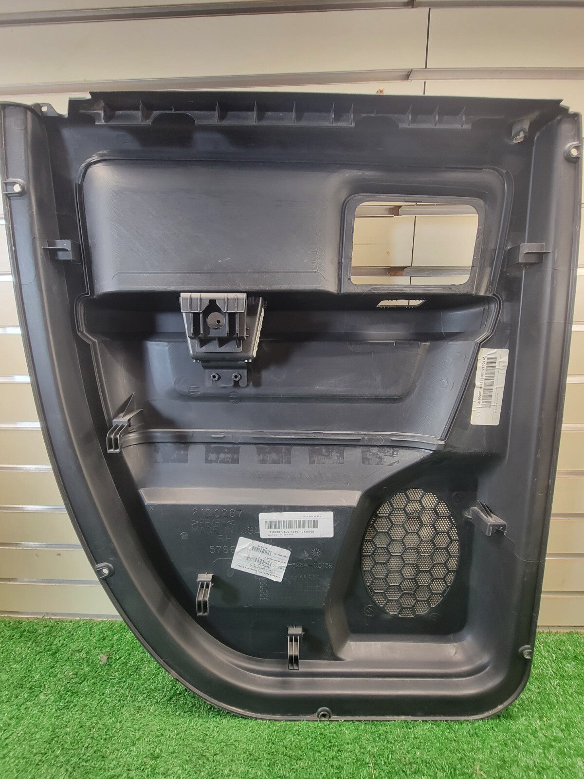 🔥2009-2012 Dodge Ram 1500 Quad Cab Black RIGHT Rear Passenger Door Trim Panel