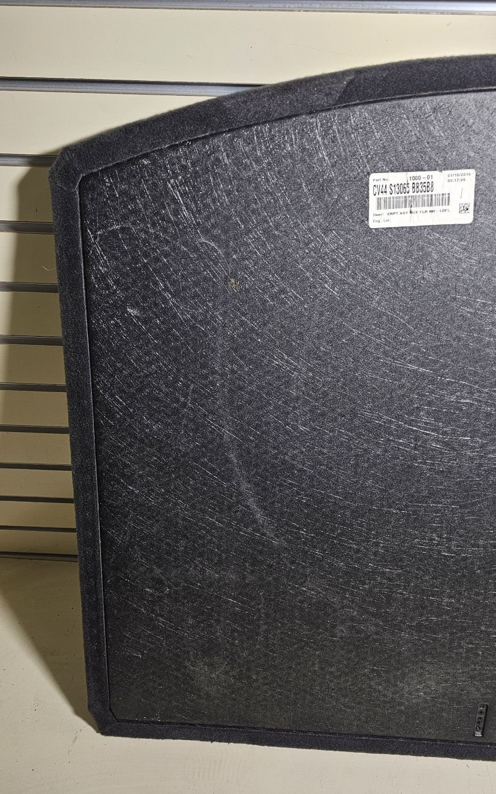 🔥13-19 FORD ESCAPE CARGO TRUNK LINER MAT SPARE TIRE COVER PANEL CARPET OEM