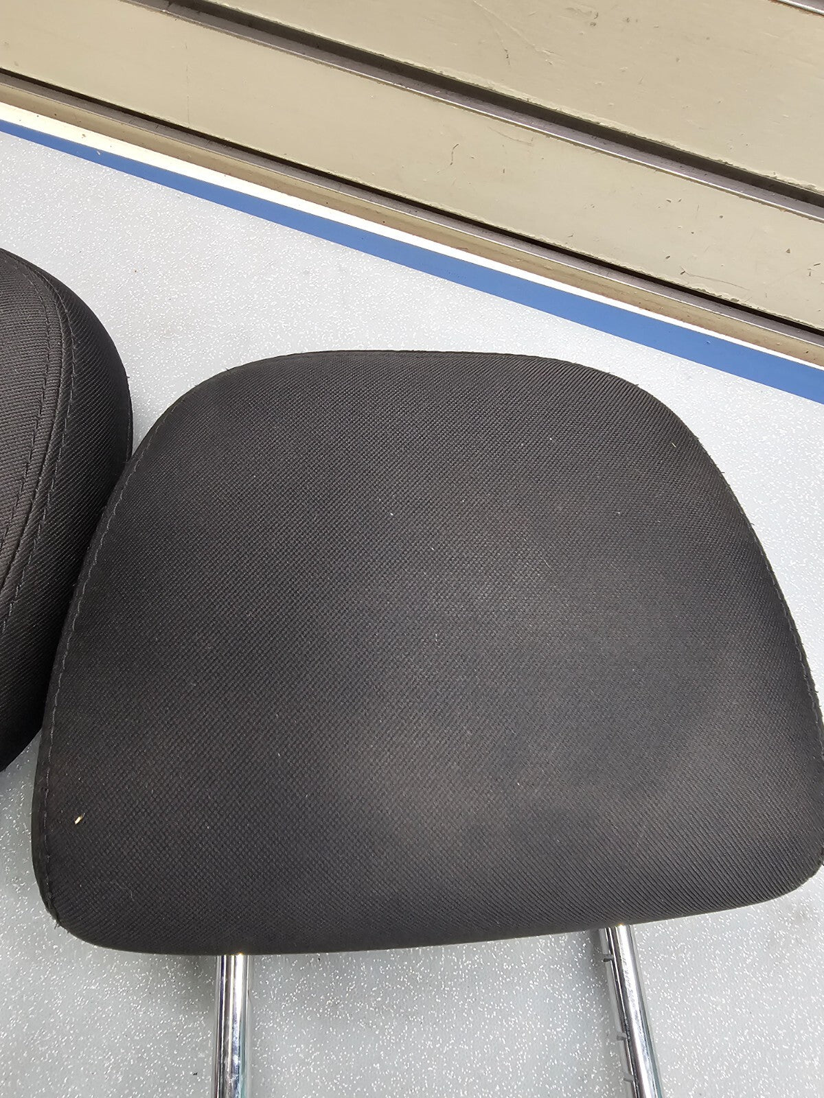 🔥10-14 Dodge Avenger Chrysler 200 Front LH/RH Seat HEADREST Cloth BLACK CH51
