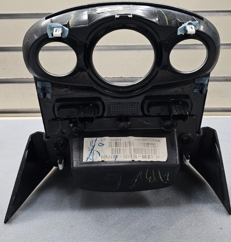 🔥14-19 FORD FIESTA CENTER CONSOLE AC CONTROL SHIFTER SHIF BEZEL TRIM Silver OEM