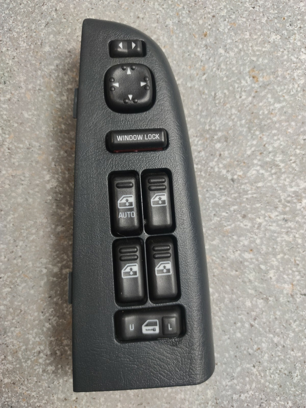 99-02 Silverado SIERRA Door Master Power Window Switch LEFT Driver GRAPHITE WS3