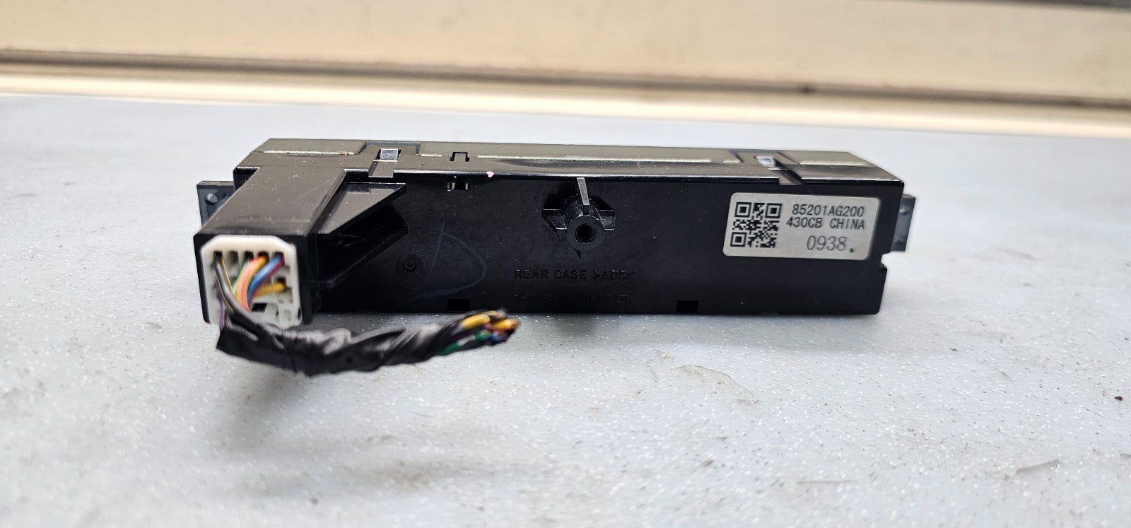 🔥07-09 SUBARU LEGACY OUTBACK DIGITAL CENTER DASH AUTO CLOCK ASSEMBLY BLACK
