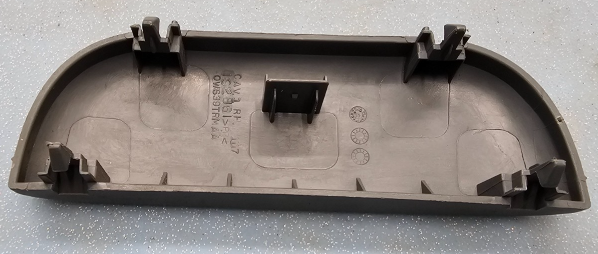 🔥01-07 Dodge Caravan Liftgate Flood Lamp Cavity Access Cover Trim Panel DK Gray