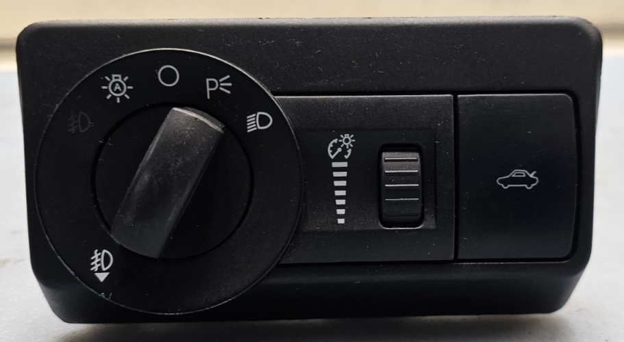 🔥06-09 Fusion Milan Dash Headlight Interior Panel Dimmer Trunk Switch BLACK OEM