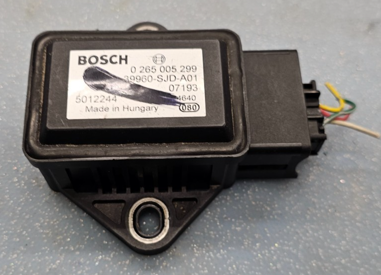 🔥06-08 HONDA Ridgeline VSA Stability Control Yaw Rate Speed G Sensor A6 Black