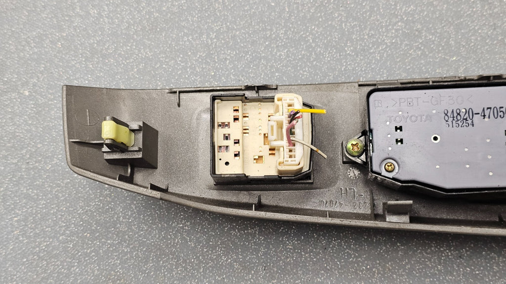 🔥04-09 Prius Left Driver Door Master Power Window Switch Lock Silver OEM WS36