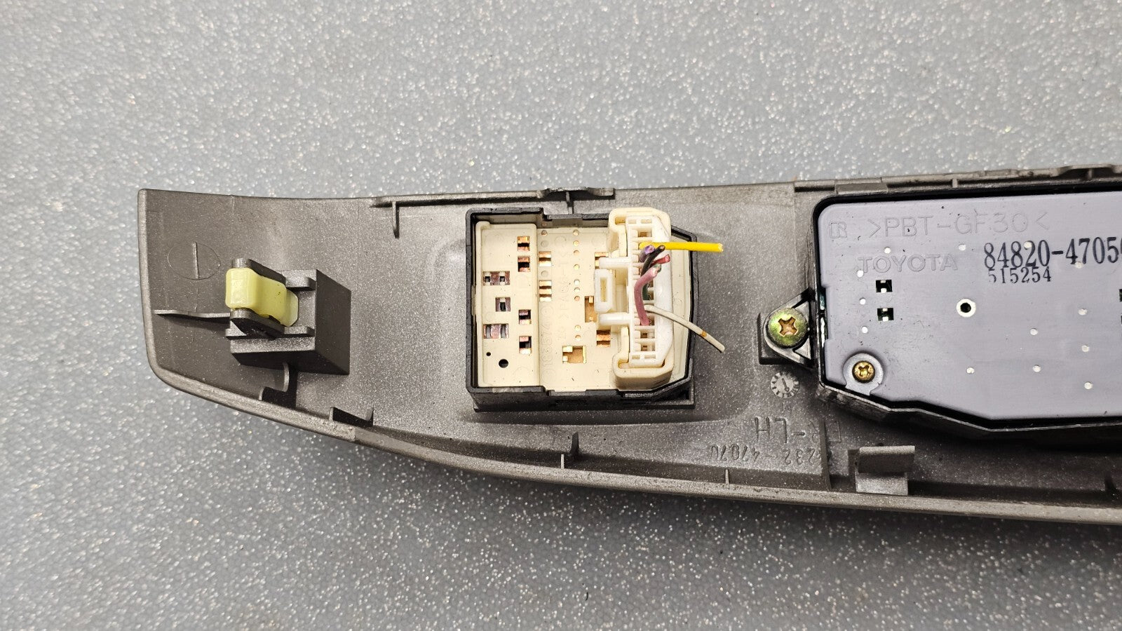 🔥04-09 Prius Left Driver Door Master Power Window Switch Lock Silver OEM WS36