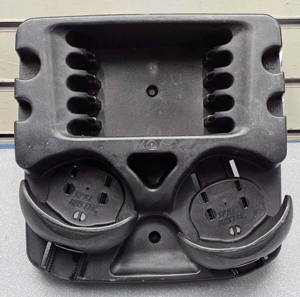 🔥11-16 Ford F250 Super Duty FRONT DASH FOLDING DUAL CUP DRINK HOLDER BLACK