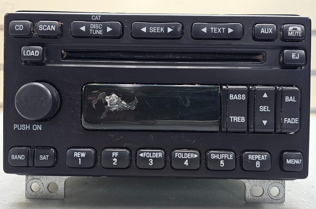 🔥99-06 EXPEDITION RANGER NAVIGATOR DASH AM FM 6 CD DISC PLAYER RADIO RECEIVER