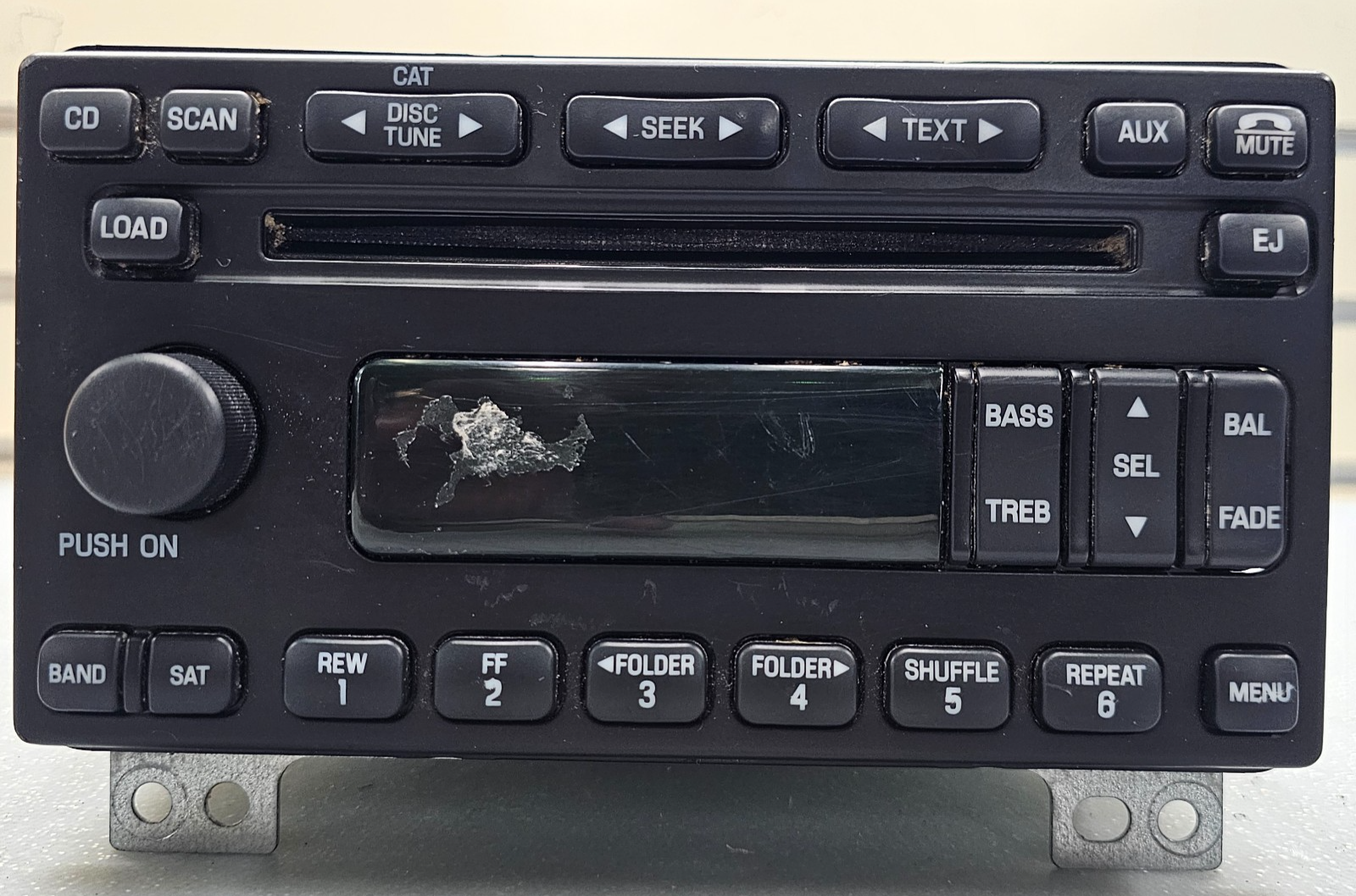 🔥99-06 EXPEDITION RANGER NAVIGATOR DASH AM FM 6 CD DISC PLAYER RADIO RECEIVER