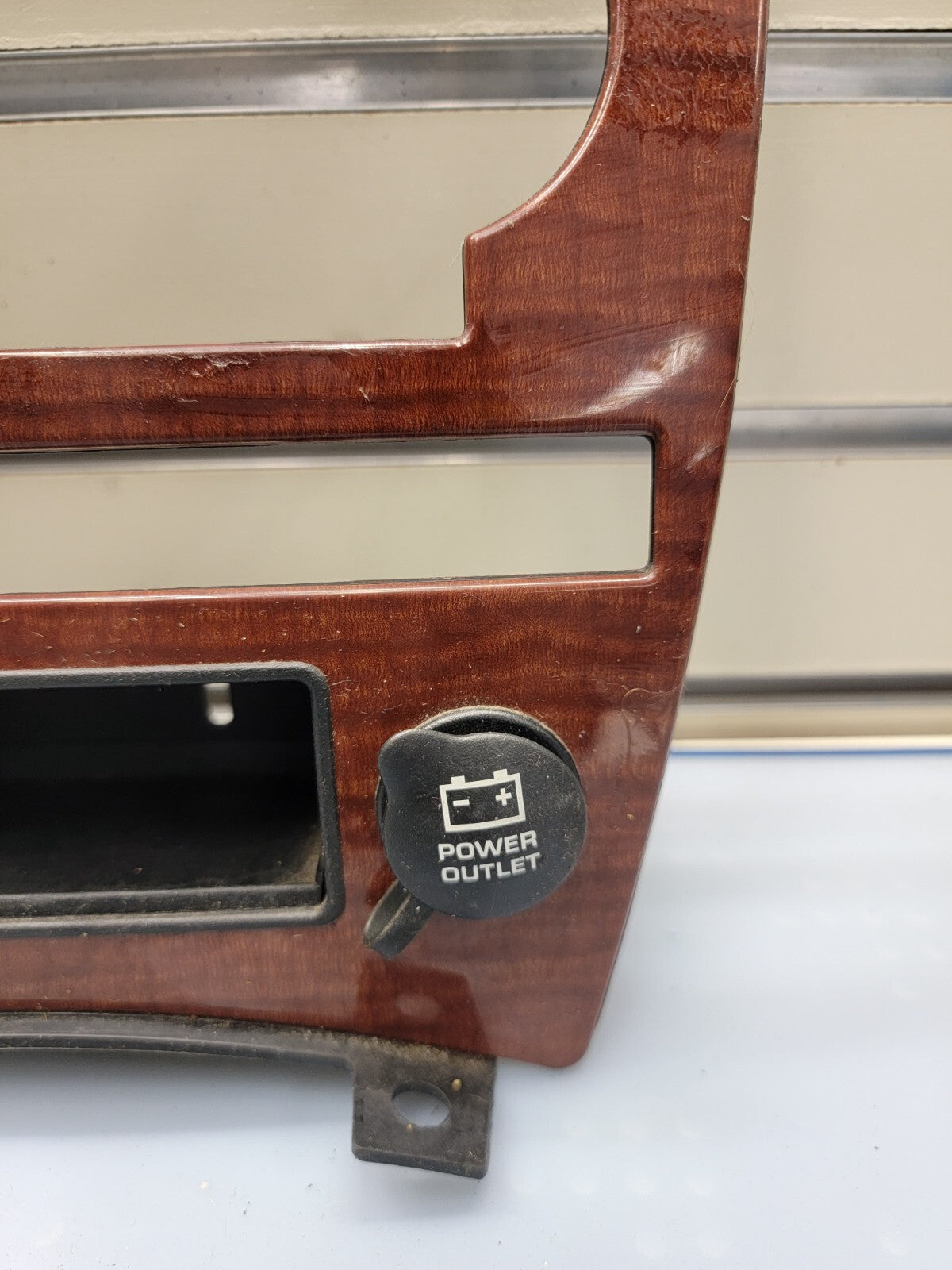 🔥 2005-2007 Jeep Grand Cherokee Center Bezel Trim Panel OEM Woodgrain B70