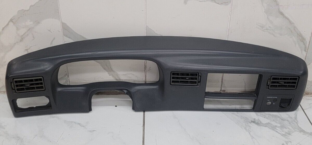 99-04 Ford F250 F350 Dash Instrument Cluster Speedometer Bezel Panel DK Gray C22