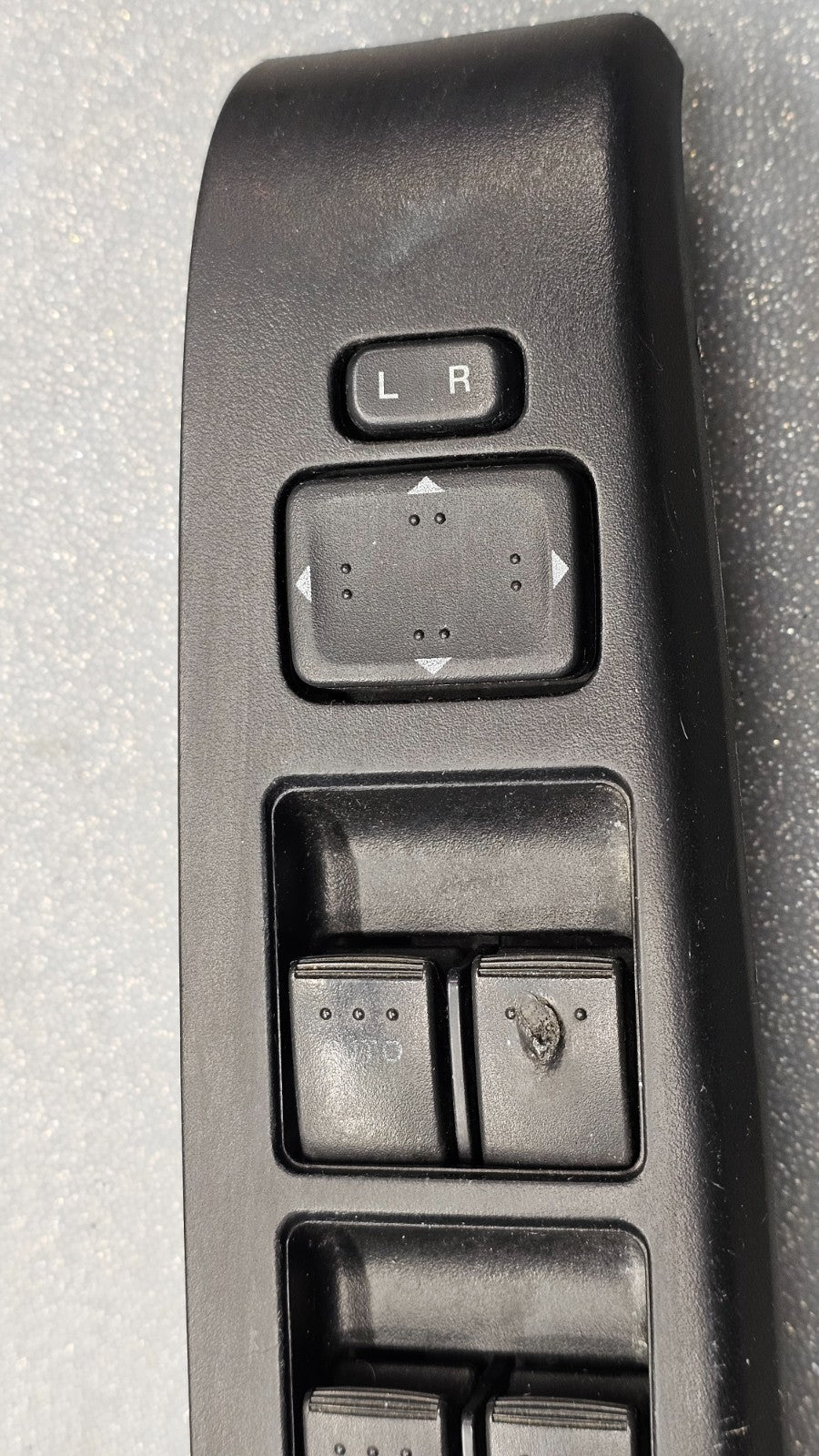 🔥06-10 Mazda 5 Left Driver Master Window Door Control Switch Mirror Lock Black