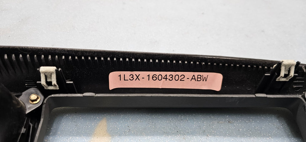 🔥97-03 Ford F150 F-150 Dash Radio Stereo Climate BEZEL Trim Panel Line DK GRAY
