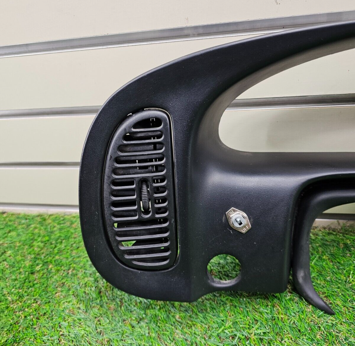 🔥98-03 Dodge Ram Van Dash Trim Instrument Gauge Speedometer Cluster Bezel Black