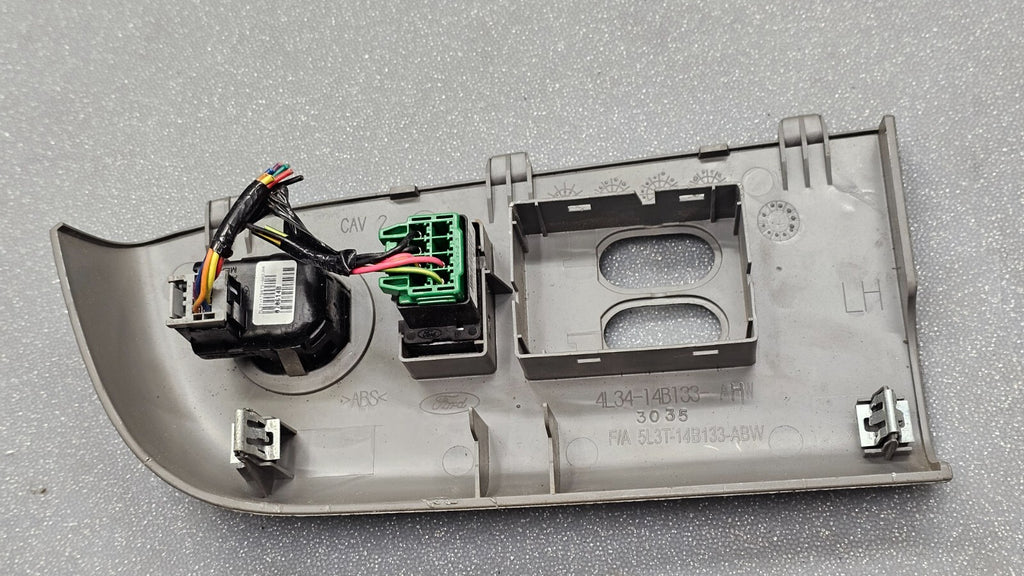 🔥04-08 Ford F150 Left Driver Master Power 2 Door Window Switch Lock Tan WS24