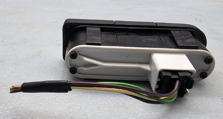 🔥07-10 Ford Edge Dash Driver Info Display Setup Switch Button Assembly Black