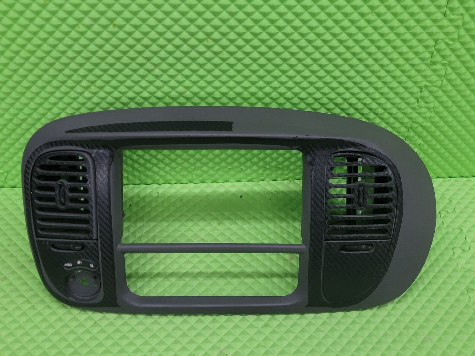🔥97-03 Ford F150 Center Dash Radio Climate BEZEL Panel Line Gray B1
