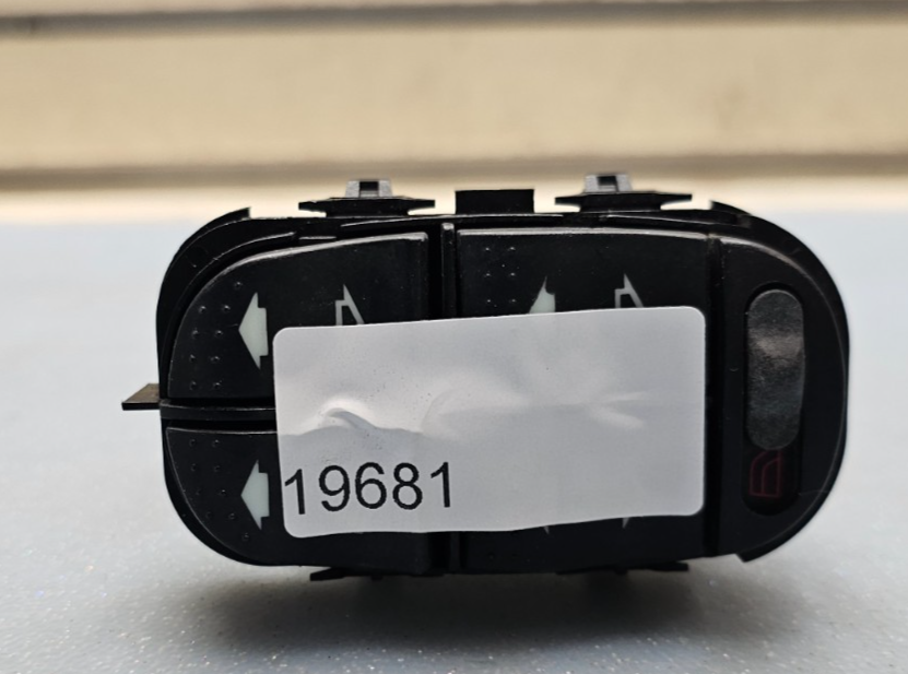 🔥00-07 FORD FOCUS MASTER POWER LEFT DRIVER WINDOW DOOR SWITCH BLACK