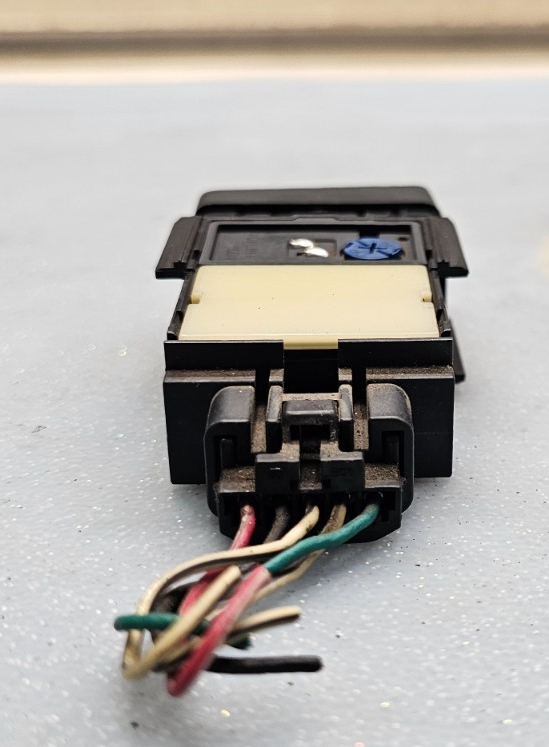 🔥2003-2008 Toyota Corolla Rear Defrost Control Switch Button Black OEM
