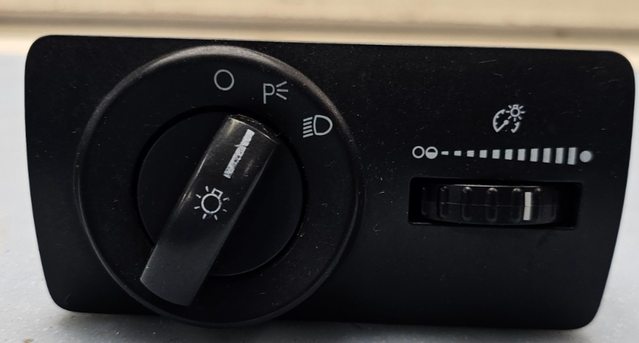 🔥04-07 Ford Freestar  Monterey Override Headlight Switch Dimmer AUTO Black