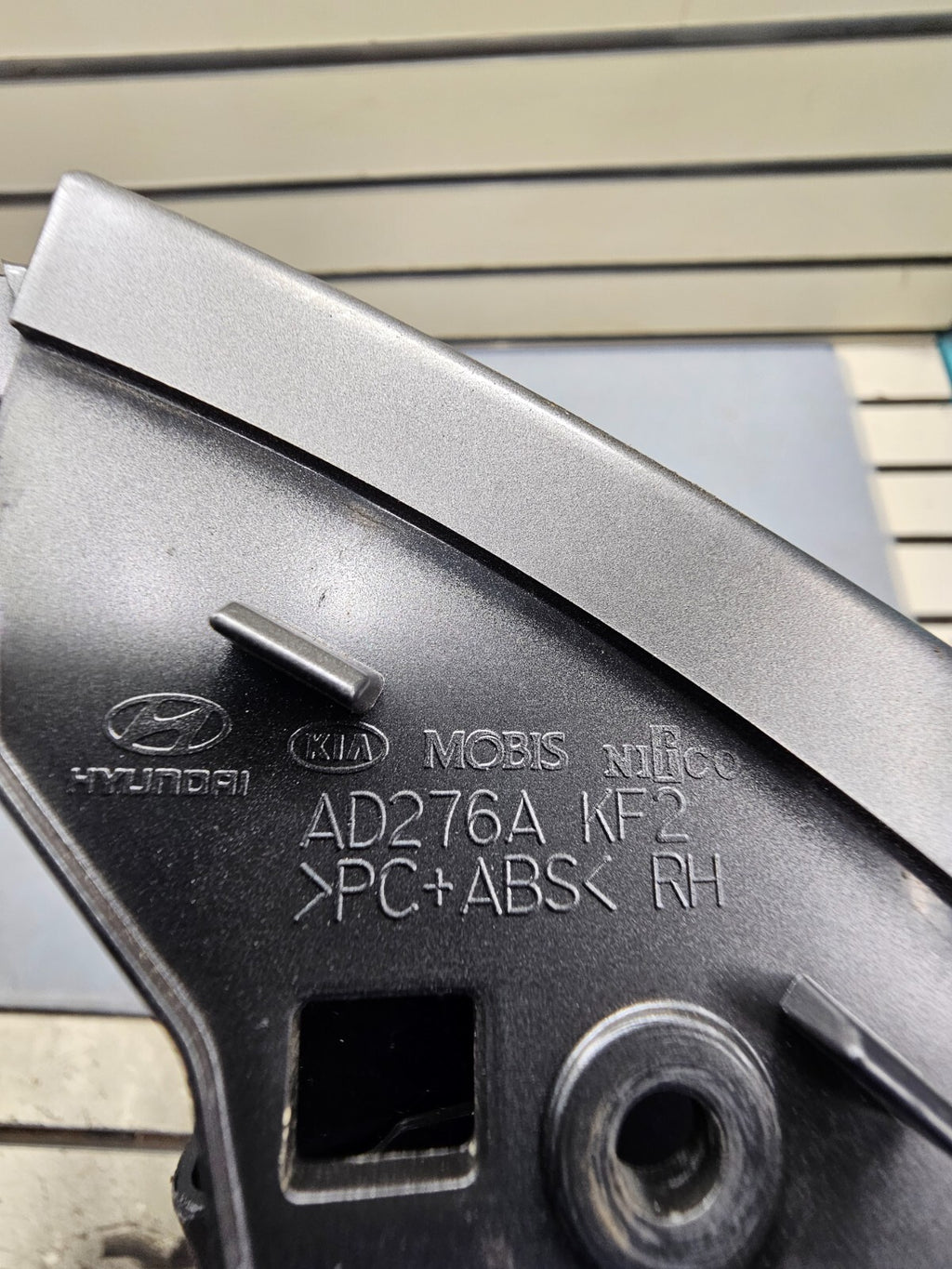 🔥11-13 ELANTRA DASH RIGHT PASSENGER HVAC AC HEATER AIR VENT CONDITIONER DK Gray