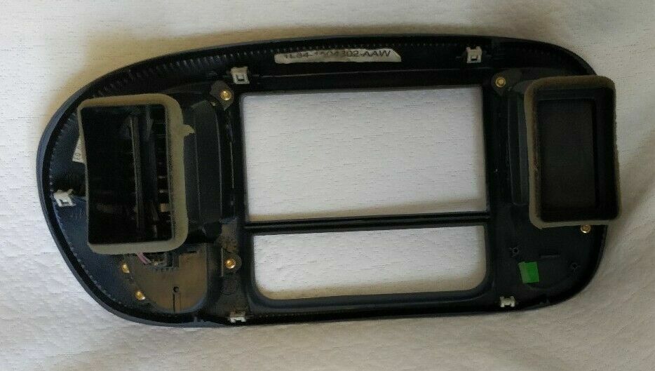 🔥97-03 Ford F150 Center Dash Radio Climate BEZEL Panel 🔴AIRBG Line GRAY B1