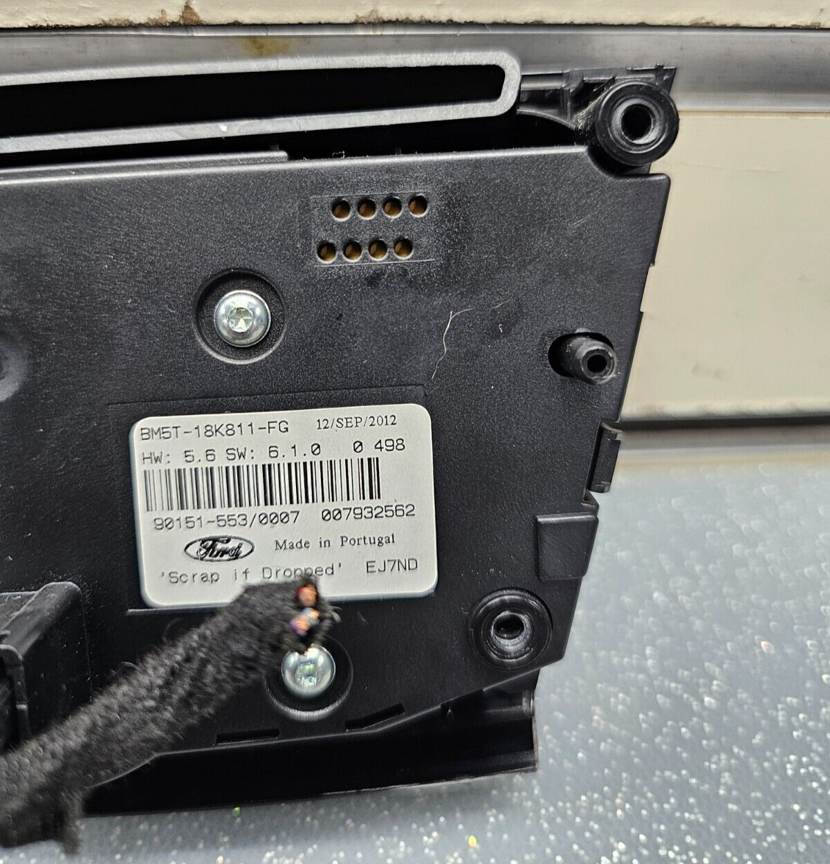 🔥12-14 Ford Focus Dash Radio Stereo Navigation CD Control Module Panel Assembly