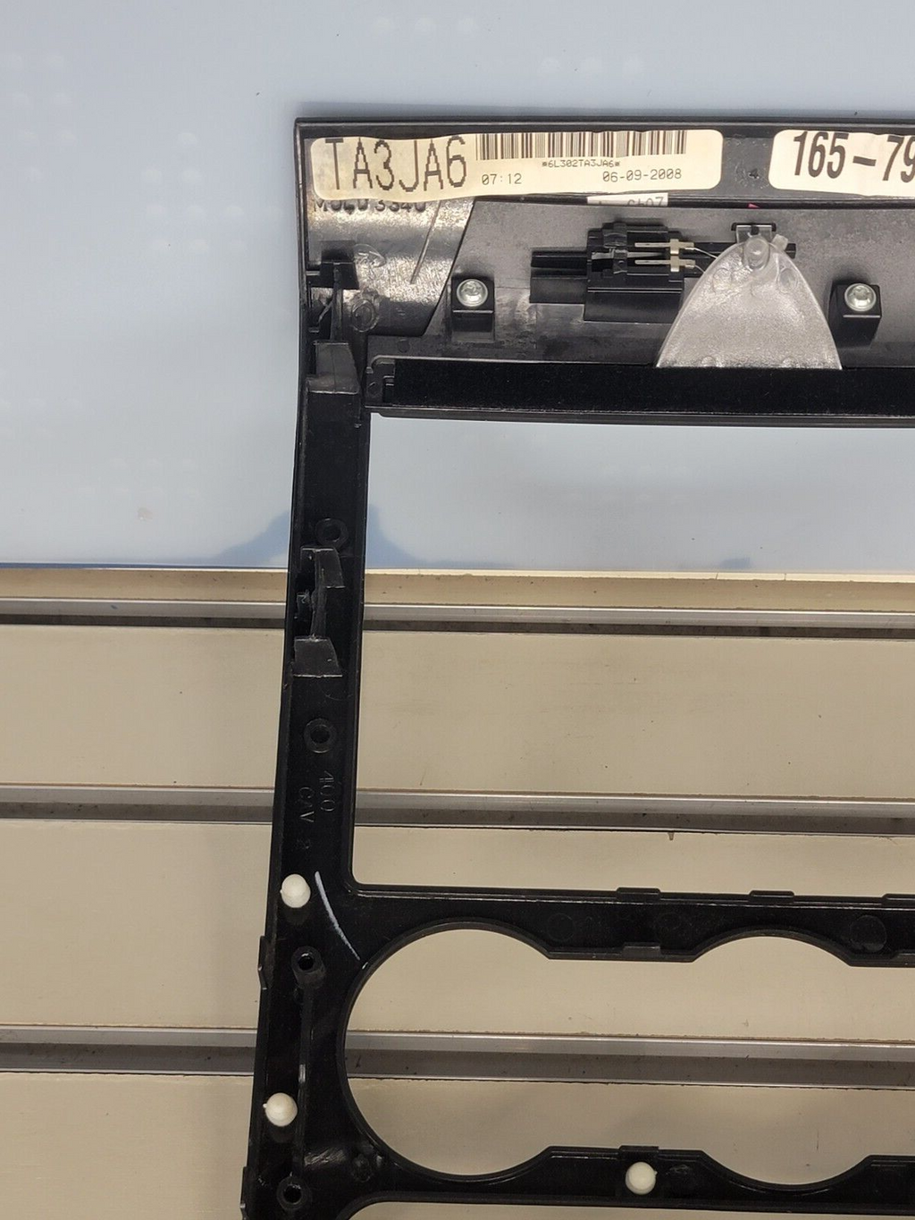 🔥04-08 Ford F-150 Dash Radio Climate Bezel Center Trim Panel CARBON BLACK A3