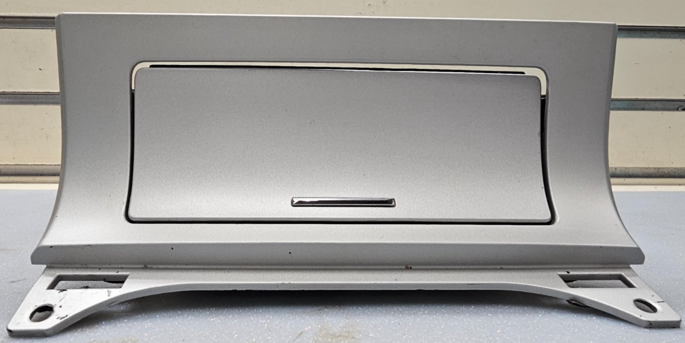 🔥07-10 Lincoln MKX Interior Dash Storage Compartment Assembly Bezel Silver