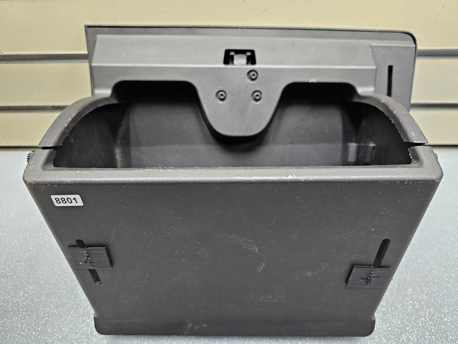 11-19 Ford Fiesta Dash Glove Box Compartment Storage Handle Assembly Black OEM