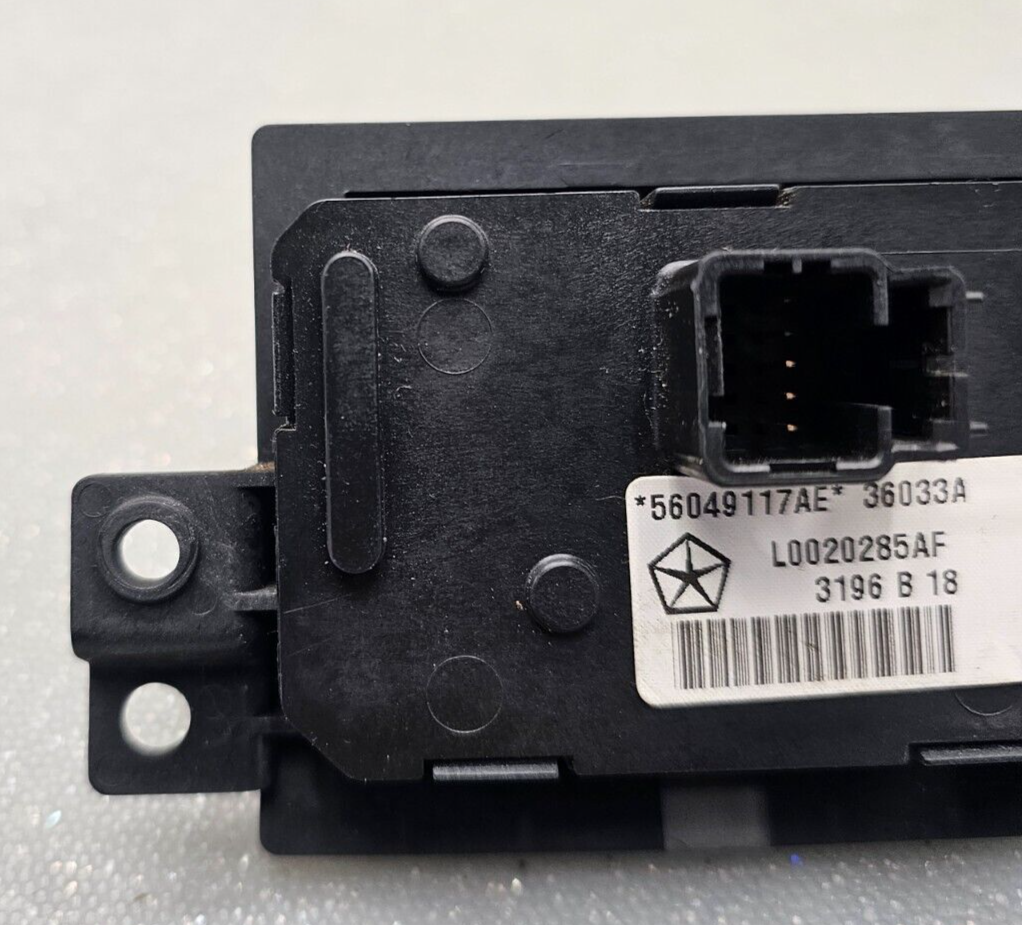 🔥07-09 Chrysler Aspen Dodge Durango AUTO headlight switch dimmer button fog OEM
