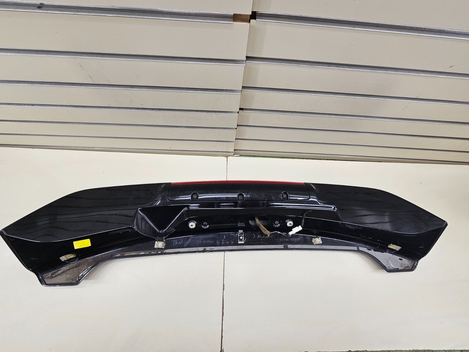 🔥11-15 NISSAN ROGUE REAR UPPER LIFT GATE TAIL GATE SPOILER WING TRIM BLACK OEM