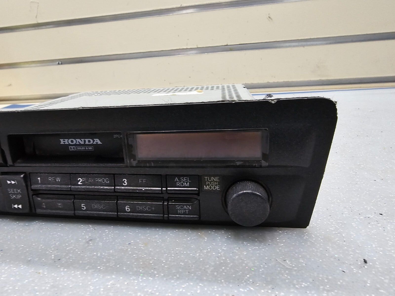 🔥01-02 Honda Civic Dash Center AM FM CD Radio Cassette Player Receiver OEM