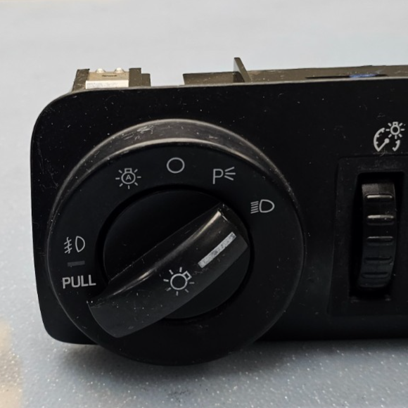 🔥2005–2009 Ford Mustang Headlight & Fog Light Switch Control black