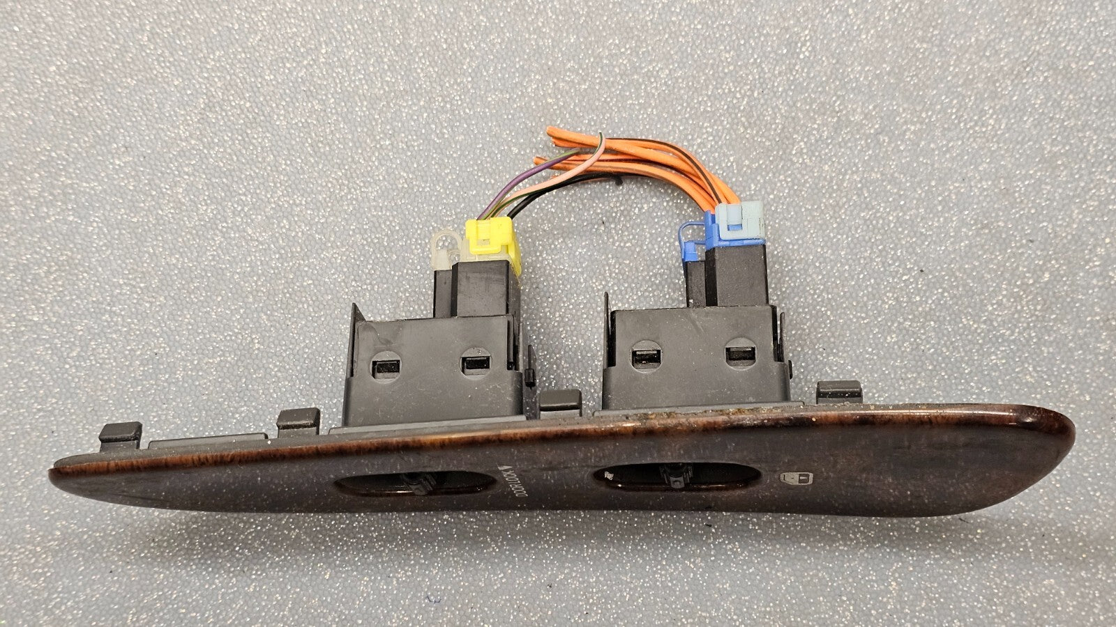 00-10 Dodge Ram Chrysler 300M Sebring Front Right Passenger Window Switch Wood