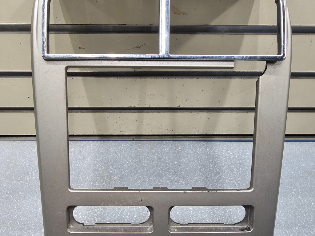 🔥07-10 Lincoln MKX Center Dash Radio Climate Control Trim Panel Bezel Silver