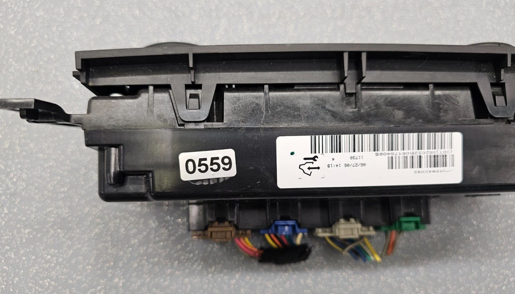 07-09 SILVERADO SIERRA DASH HEATER CLIMATE TEMPERATURE CONTROL UNIT CONDITIONER
