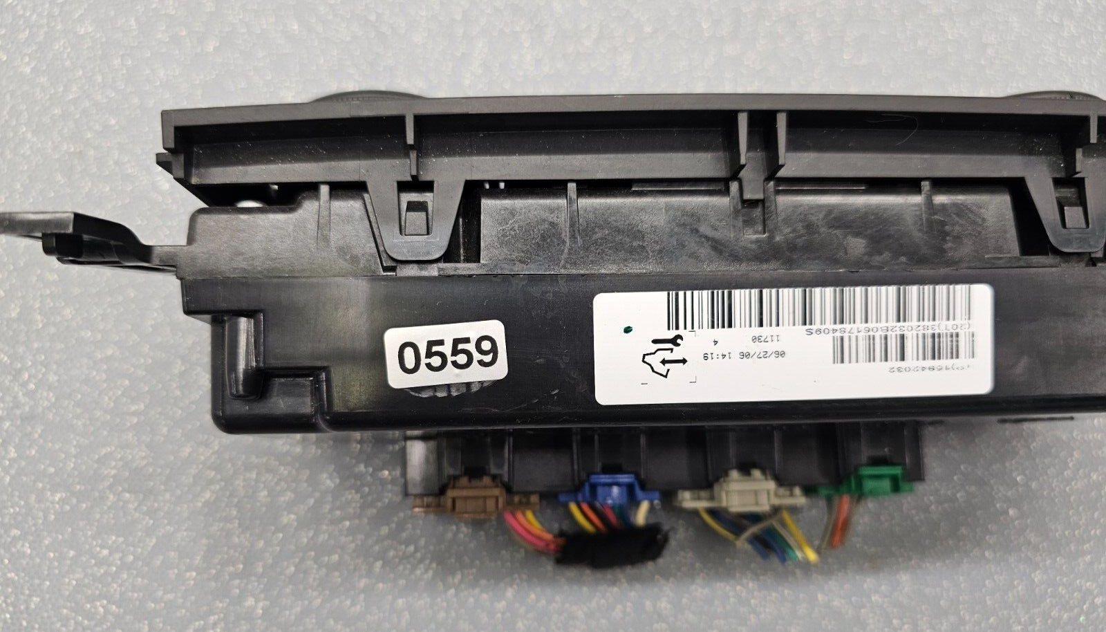 07-09 SILVERADO SIERRA DASH HEATER CLIMATE TEMPERATURE CONTROL UNIT CONDITIONER