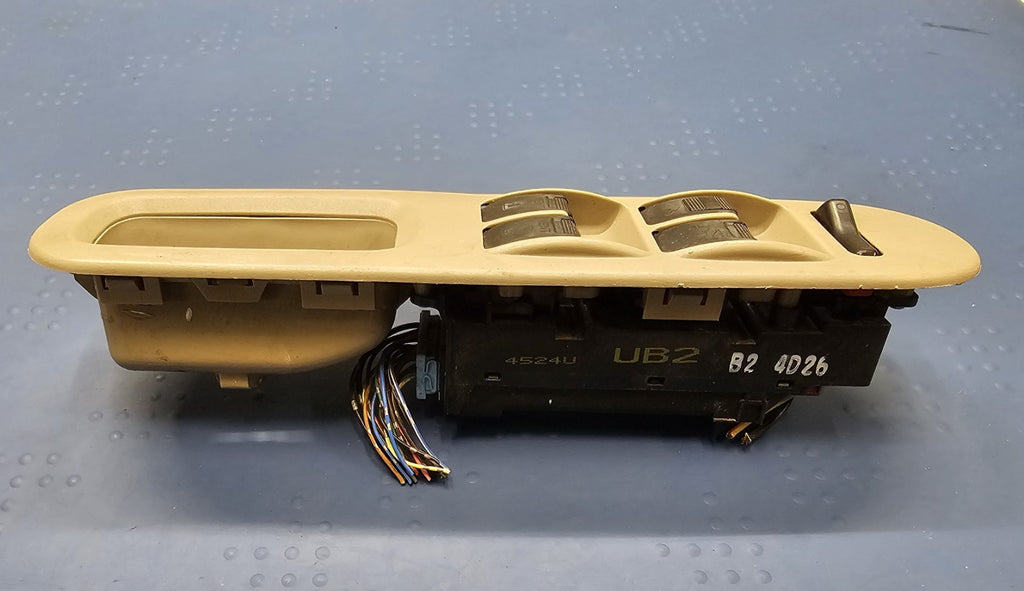 🔥99-04 Odyssey Front Left Driver Door Master Window Switch Bezel Assembly Tan