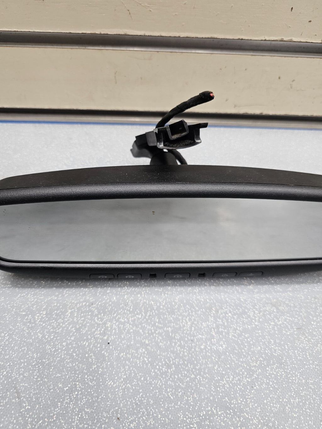 🔥06-09 HYUNDAI SONATA GENTEX-453 REAR VIEW MIRROR HIDDEN BLUE COMPASS AUTO DIM