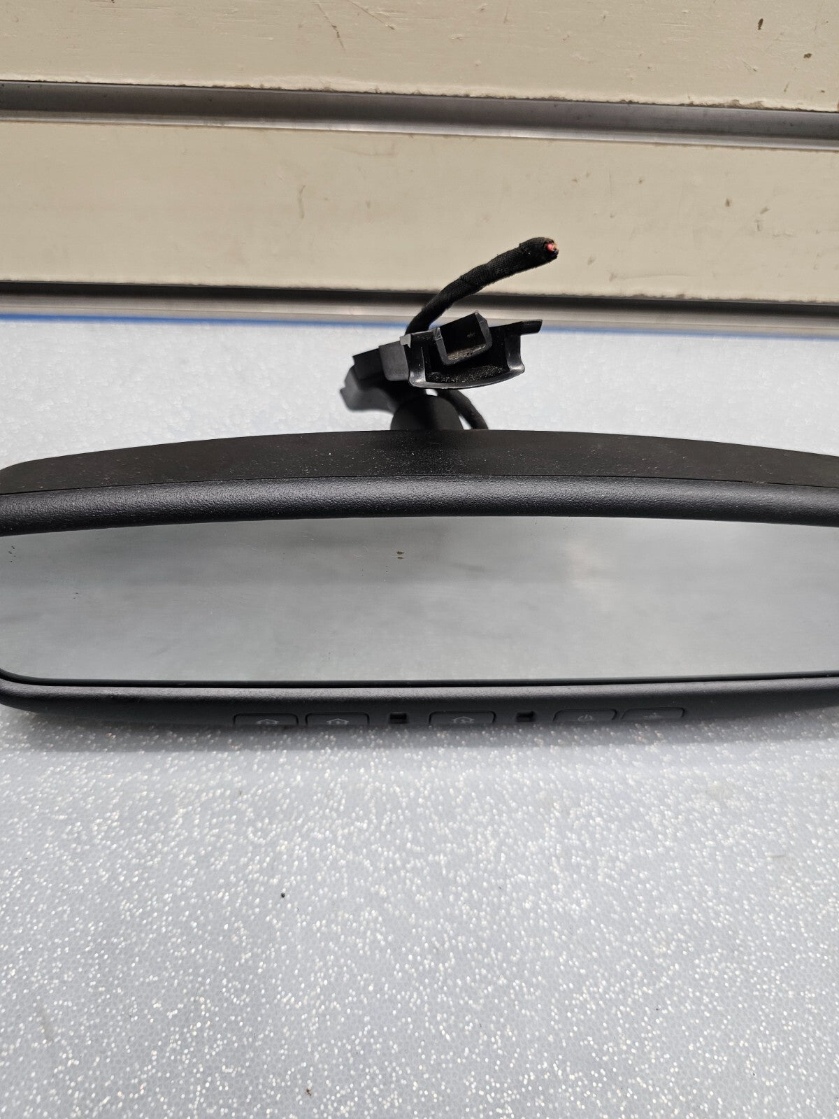 🔥06-09 HYUNDAI SONATA GENTEX-453 REAR VIEW MIRROR HIDDEN BLUE COMPASS AUTO DIM